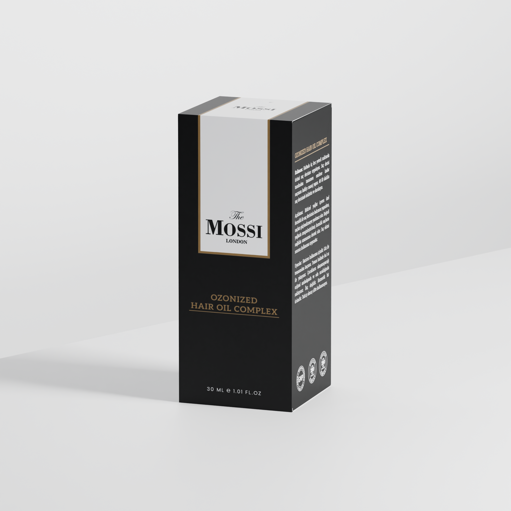 Complesso di olio per capelli ozonizzato